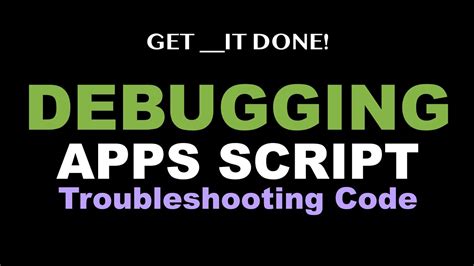 The new Google Apps Script IDE is more intuitive than its predecessor. . How to debug google app script